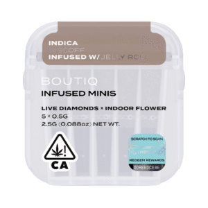 Boutiq Infused Minis Pre Rolls Biscoff x Jelly Roll
